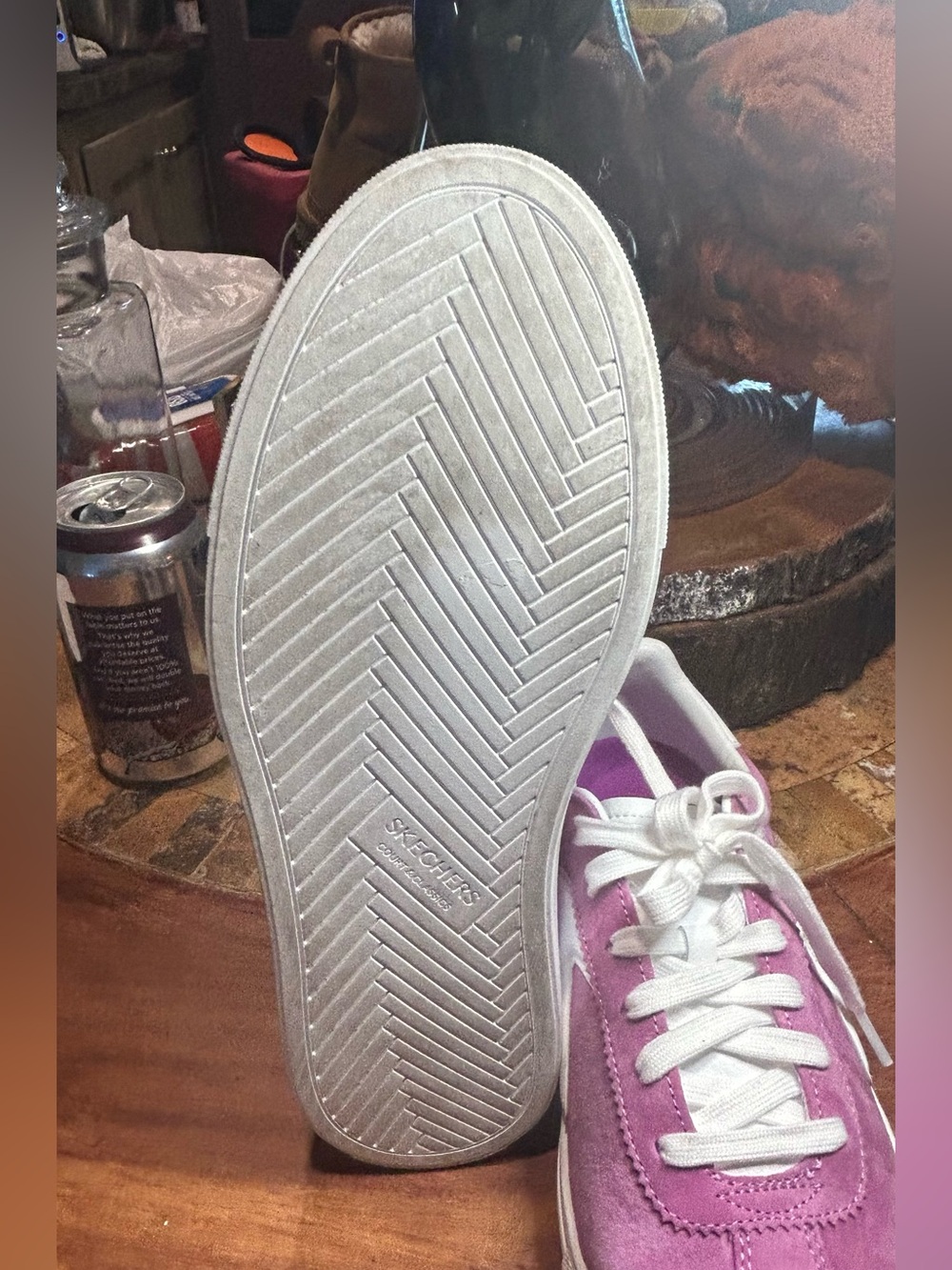 Skechers Court & Classics Arch Fit-Legend  Used Excellent C Size 8.5  Women’s - Picture 8 of 10